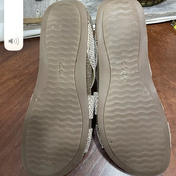 Clarks Artisans Sandals Perri Dunes Snakeskin - Picture 7 of 10